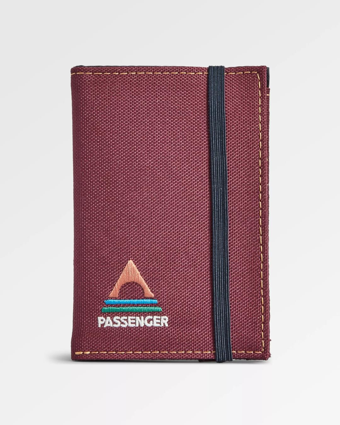 Essentials 2.0 Recycled Wallet - Burgundy - Flatlay