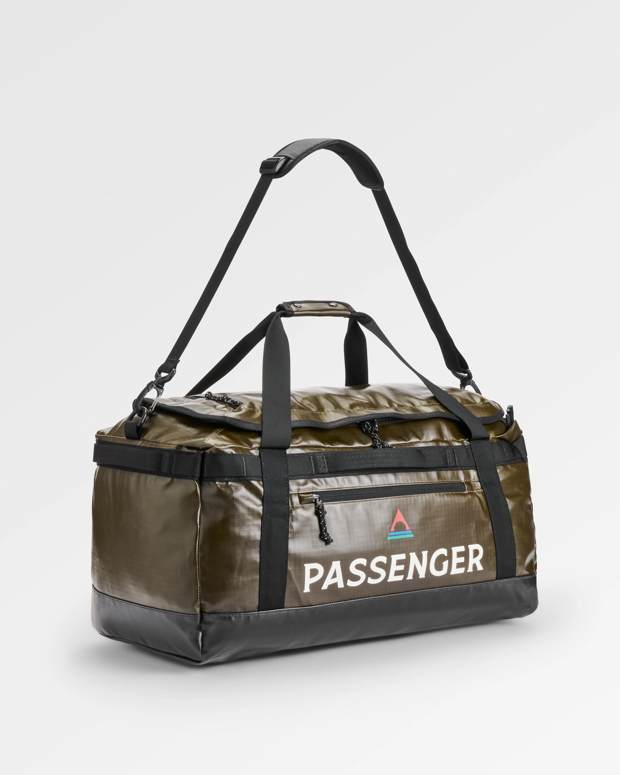 Roamer Recycled 60L Duffel Bag - Khaki - Flatlay