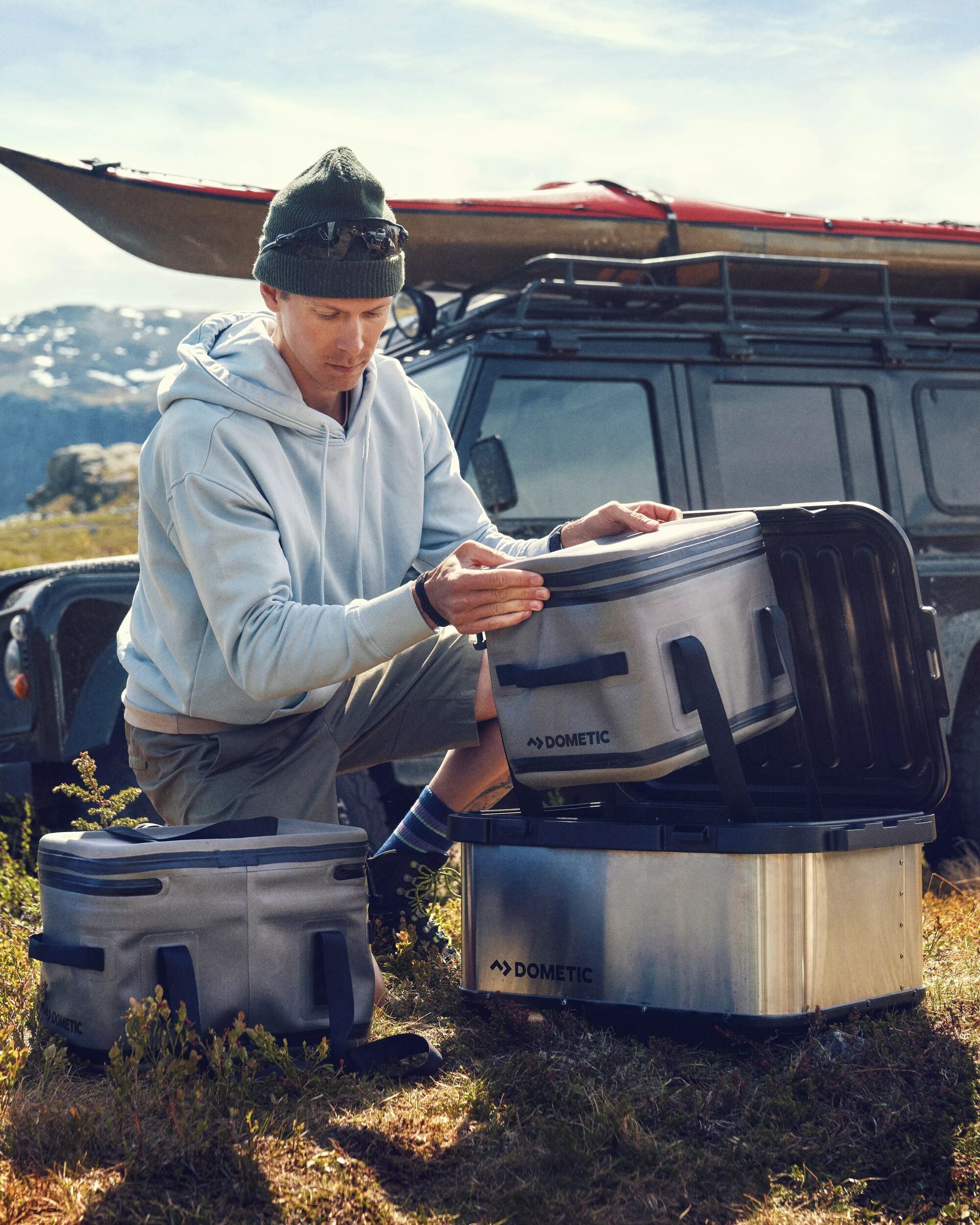 Dometic Hard Storage 50 - Aluminium - Lifestyle