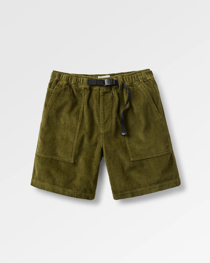 Shack Cord Short 2.0 - Khaki - Flatlay