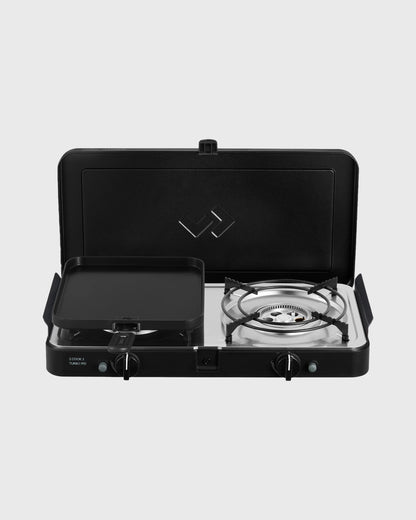 CADAC Dometic 2 Cook Turbo FFD Deluxe QR - Black - Flatlay