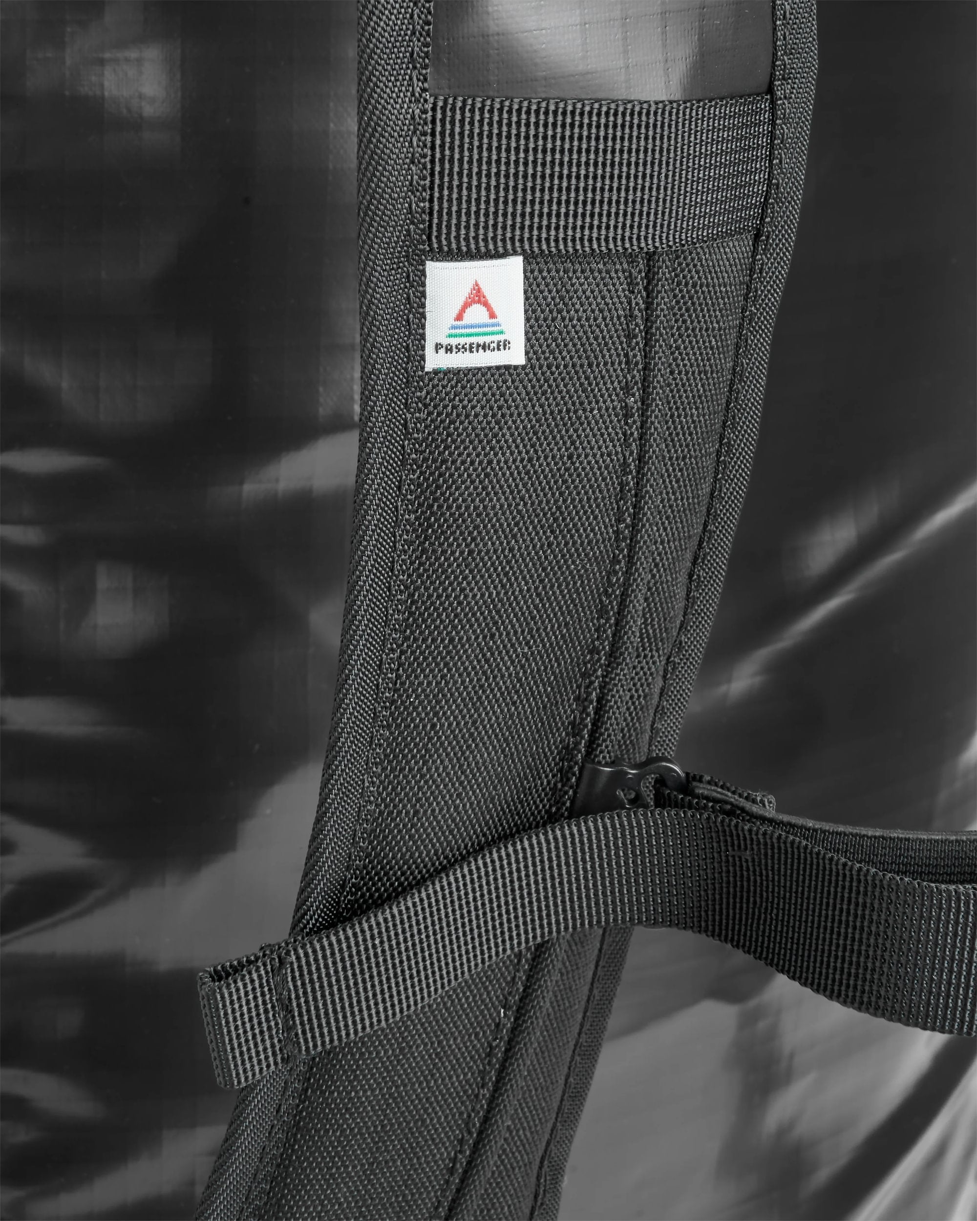 Roamer Recycled 40L Duffel Bag - Phantom Black - Flatlay