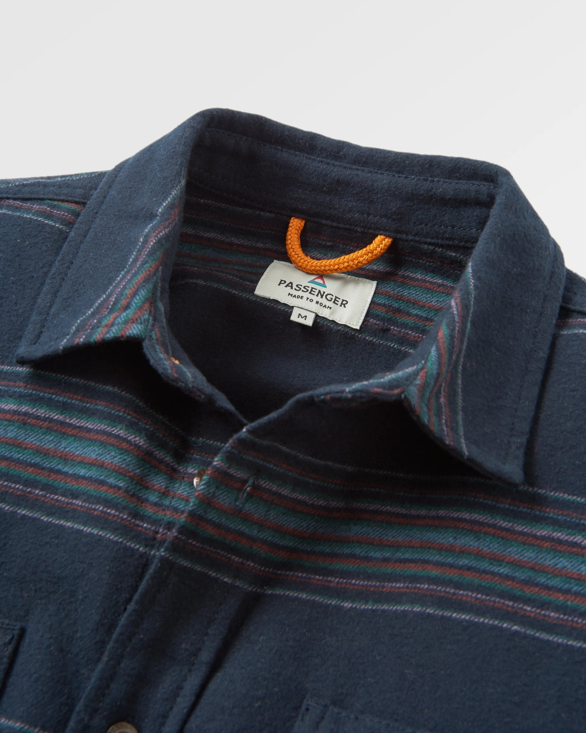 Backcountry Stripe Shirt - Black Stripe - Flatlay