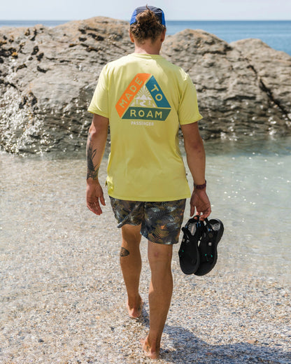 Classic Active Recycled T-Shirt - Lime Juice - Lifestyle