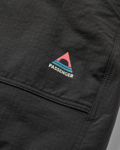 Ridescape Men's Active Short - Black - Flatlay