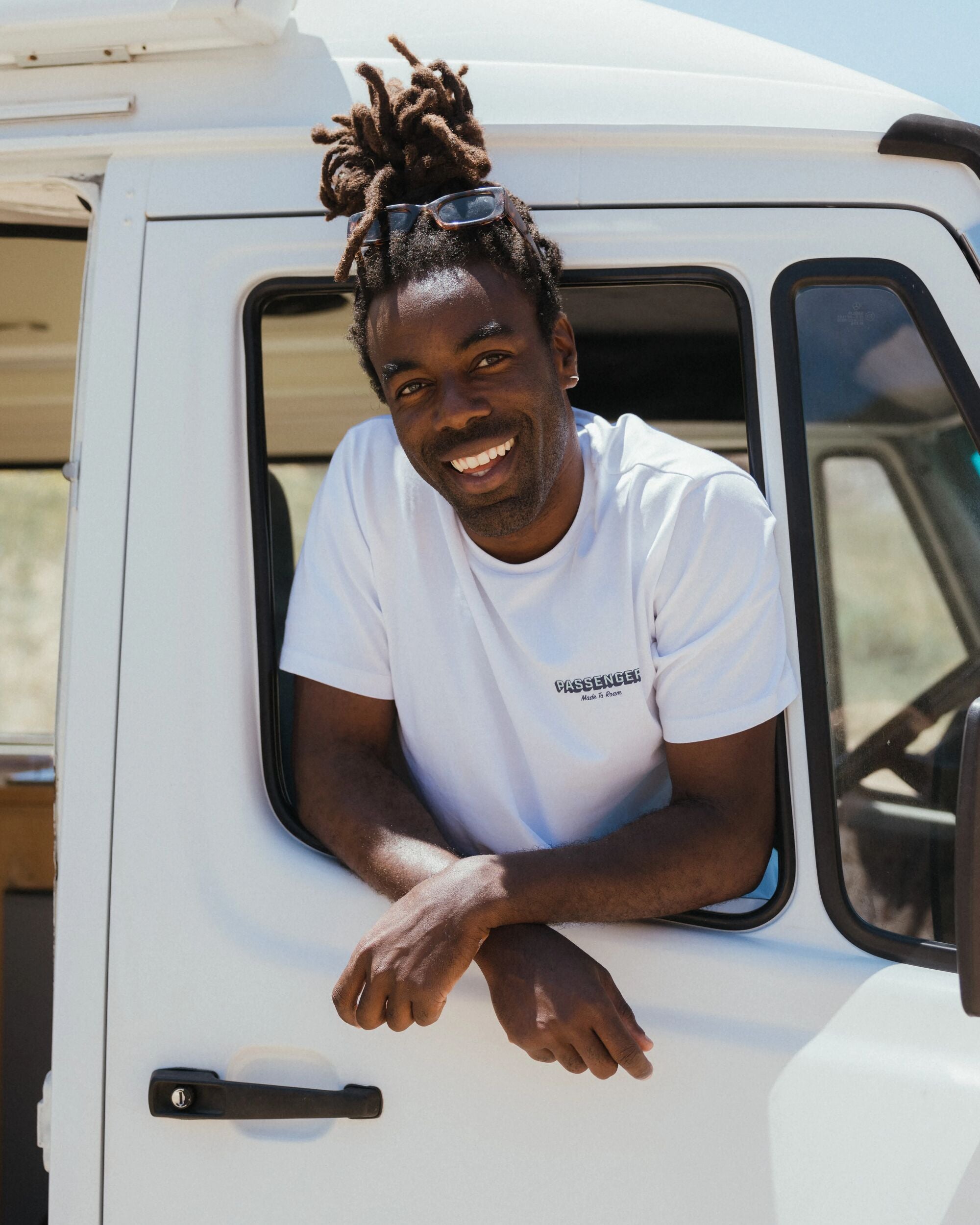 Outdoor Gear Organic Cotton T-Shirt - White - Lifestyle