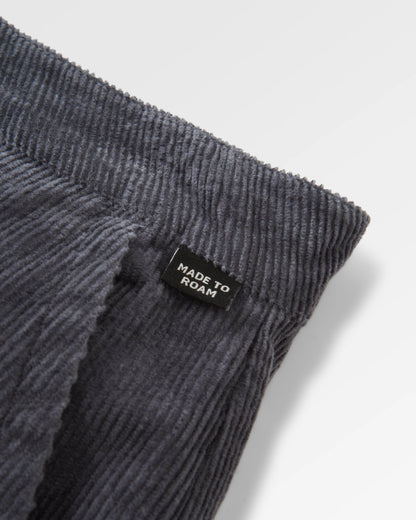 365 Cord Trouser - Charcoal - Flatlay