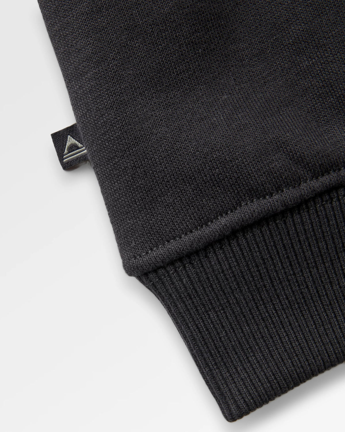 Slower Rhythms Women's Full Zip Hoodie - Faded Black - Flatlay