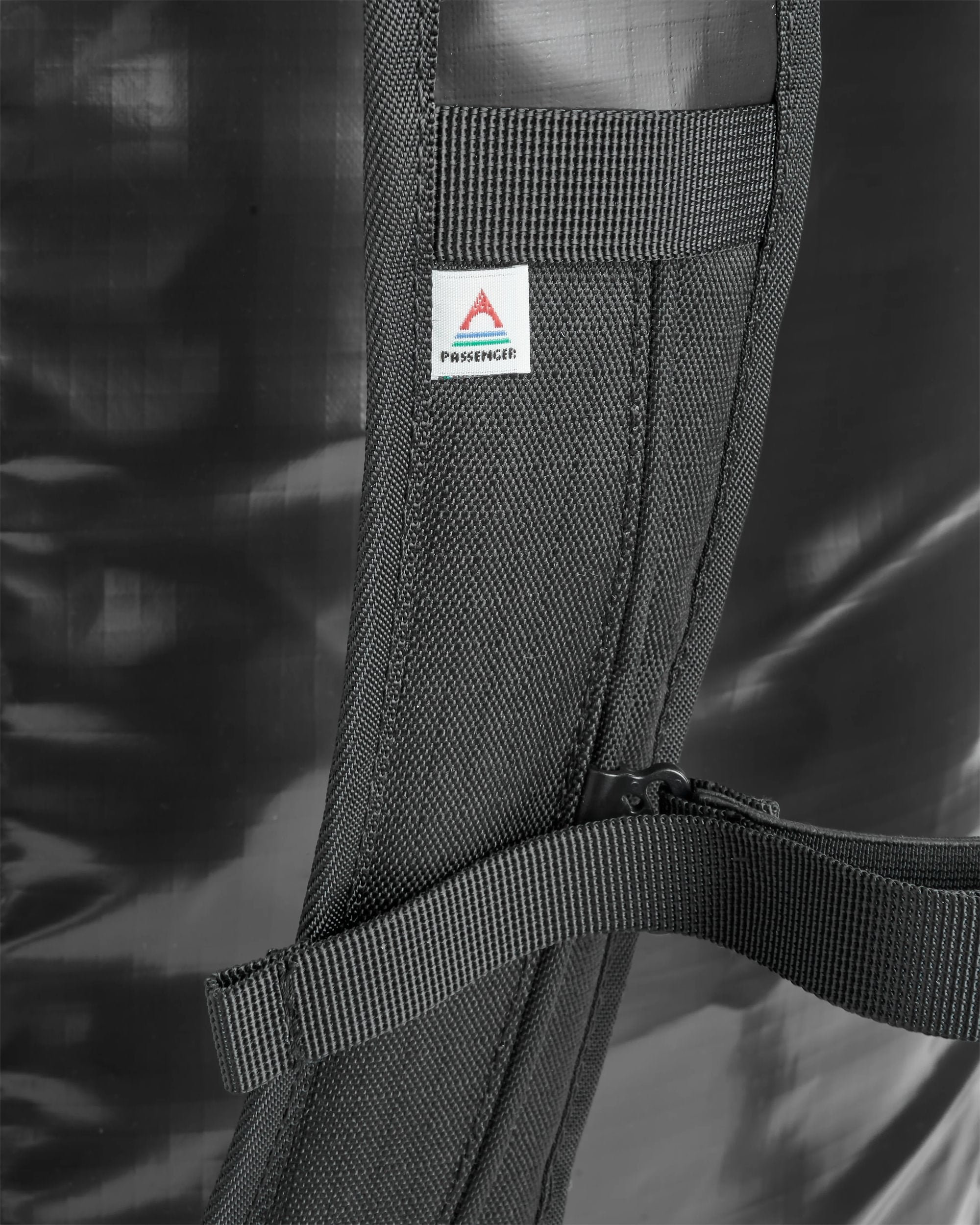 Roamer Recycled 60L Duffel Bag - Phantom Black - Flatlay