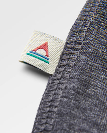 Womens Solscape Active T-Shirt - Faded Black Marl - Flatlay