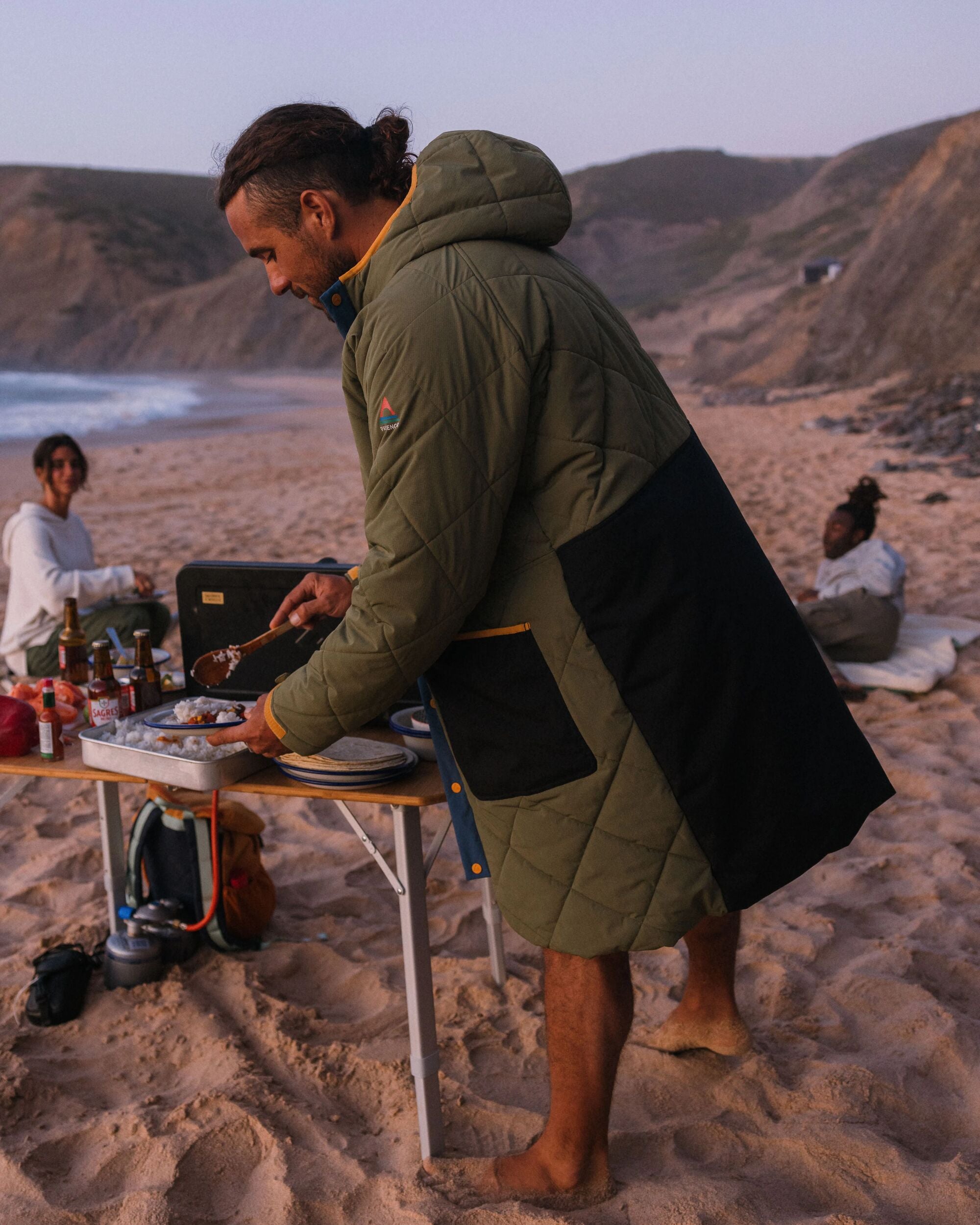 Campscape Parka - Black/Khaki - Lifestyle - Male