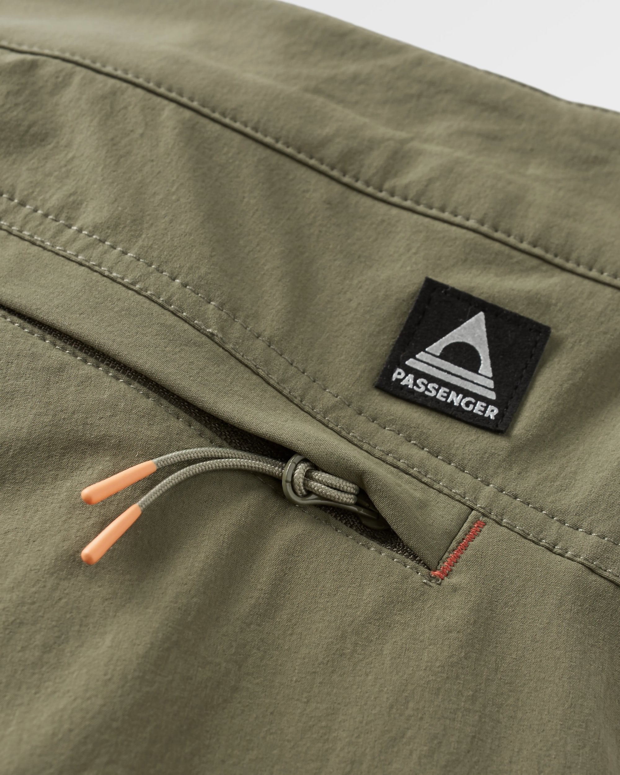 365 Trail Roll Up Trouser - Khaki - Flatlay
