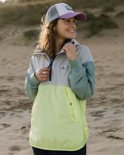 Moonlight Recycled Insulated Anorak - Lime Juice - Lifestyle