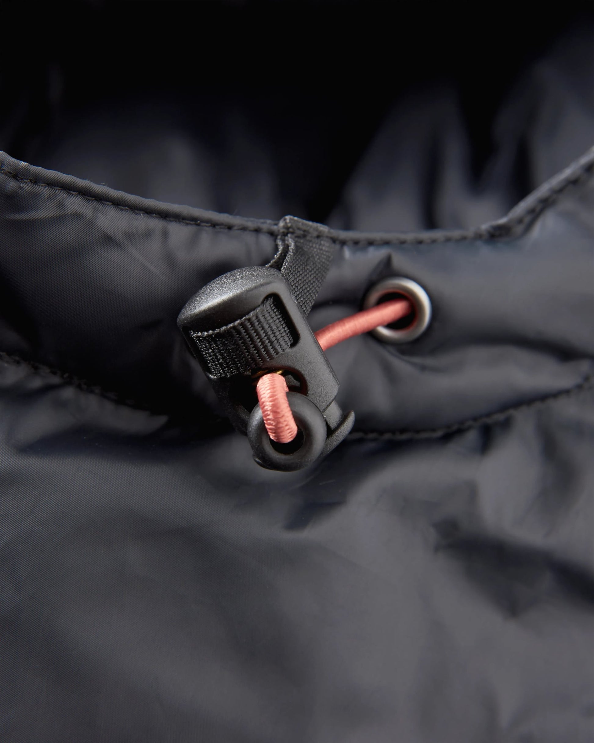 Flynn Recycled Insulated Jacket - Black - Flatlay