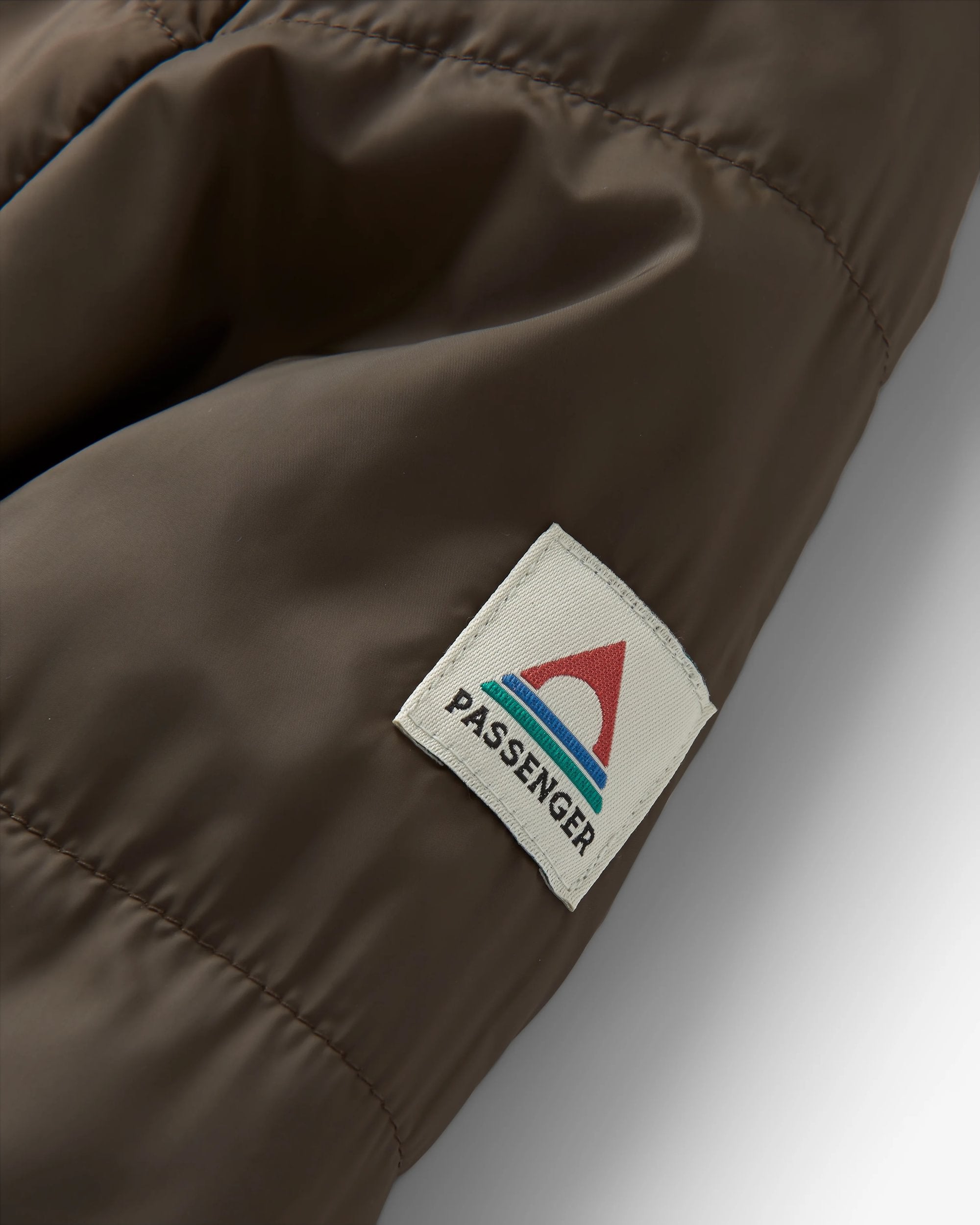 Flora Recycled Sherpa Lined Parka - Coffee - Flatlay