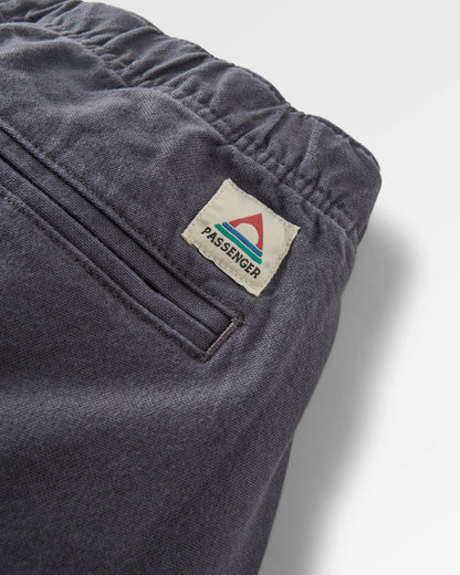 Adventurer Organic Canvas Trouser - Charcoal - Flatlay