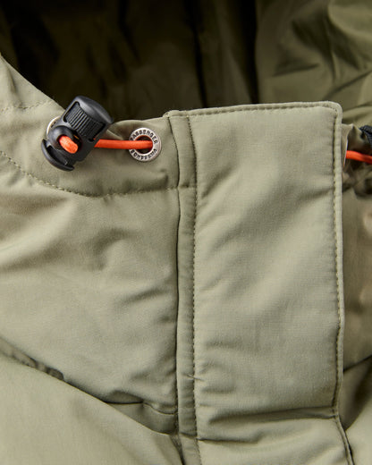 Ocean Heavyweight Insulated Anorak - Charcoal - Flatlay