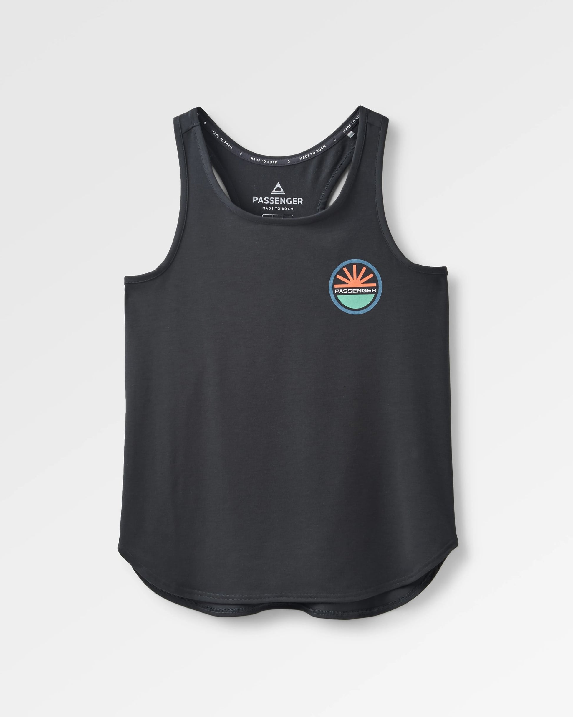 Chase The Light Active Vest - Black - Flatlay