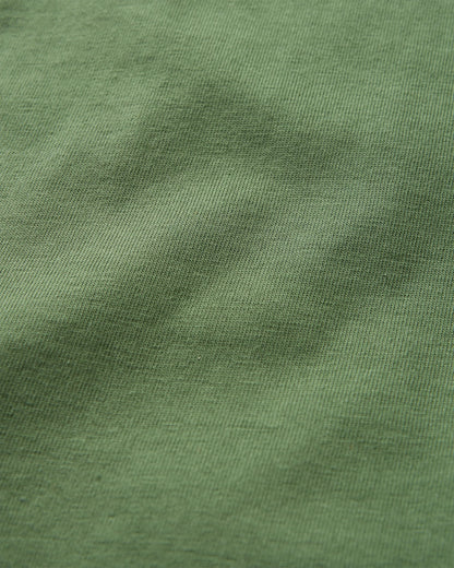 Trees Organic Cotton T-Shirt - Wild Green - Flatlay