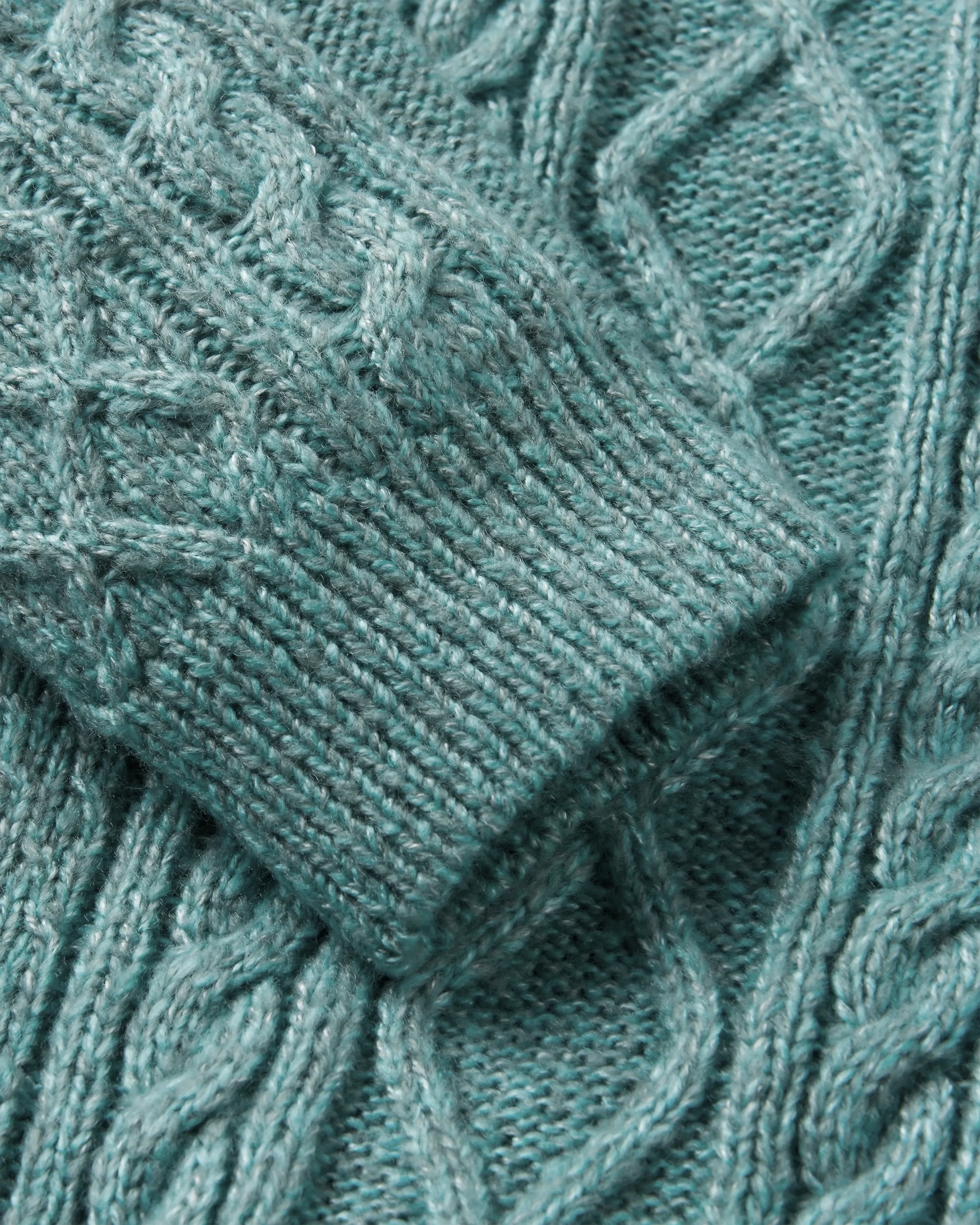 Juniper Recycled Knitted Jumper - Arctic - Flatlay