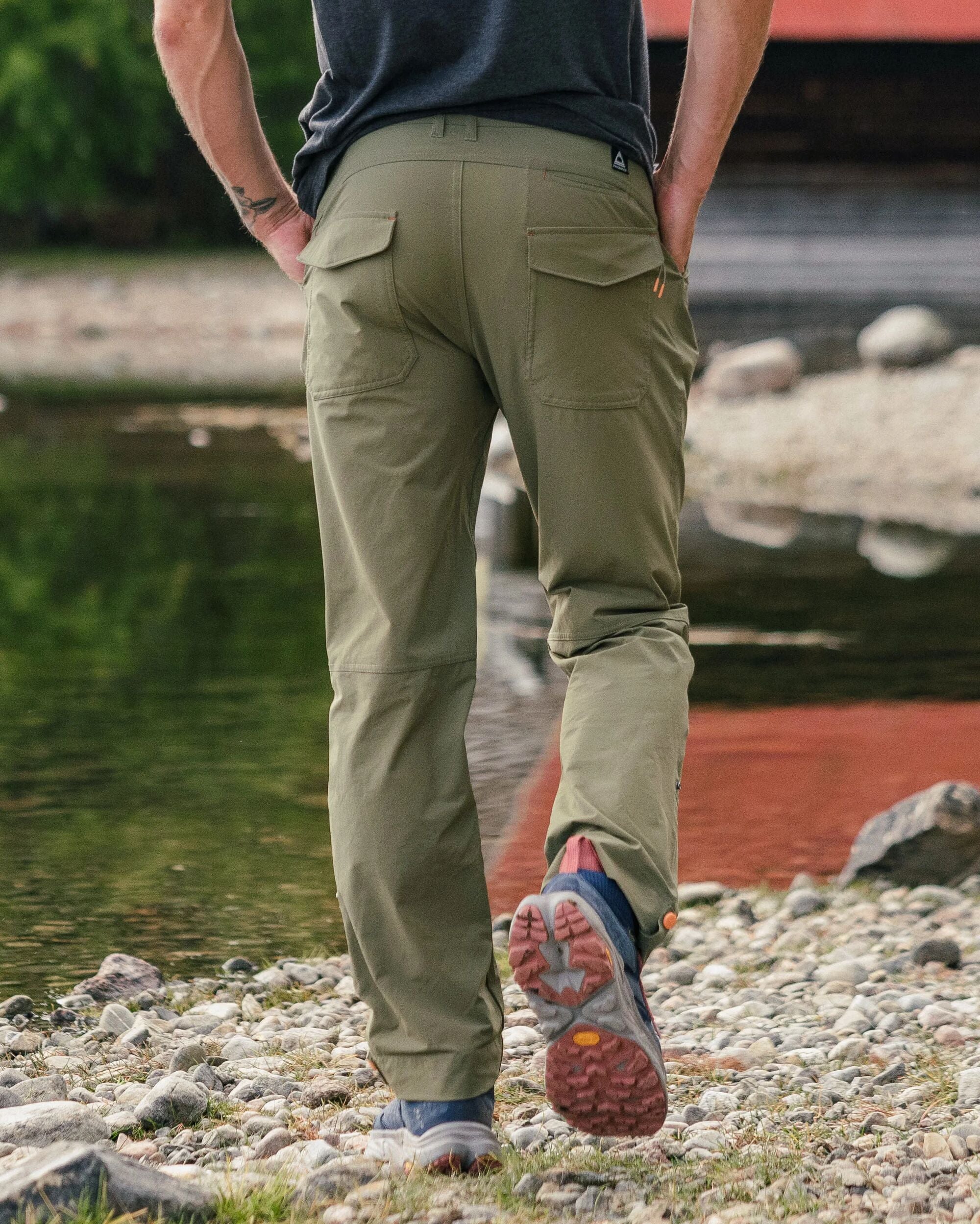 365 Trail Trouser - Khaki - Lifestyle