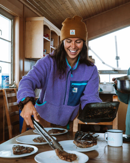 Ravi Sherpa Fleece - Retro Purple - IGC