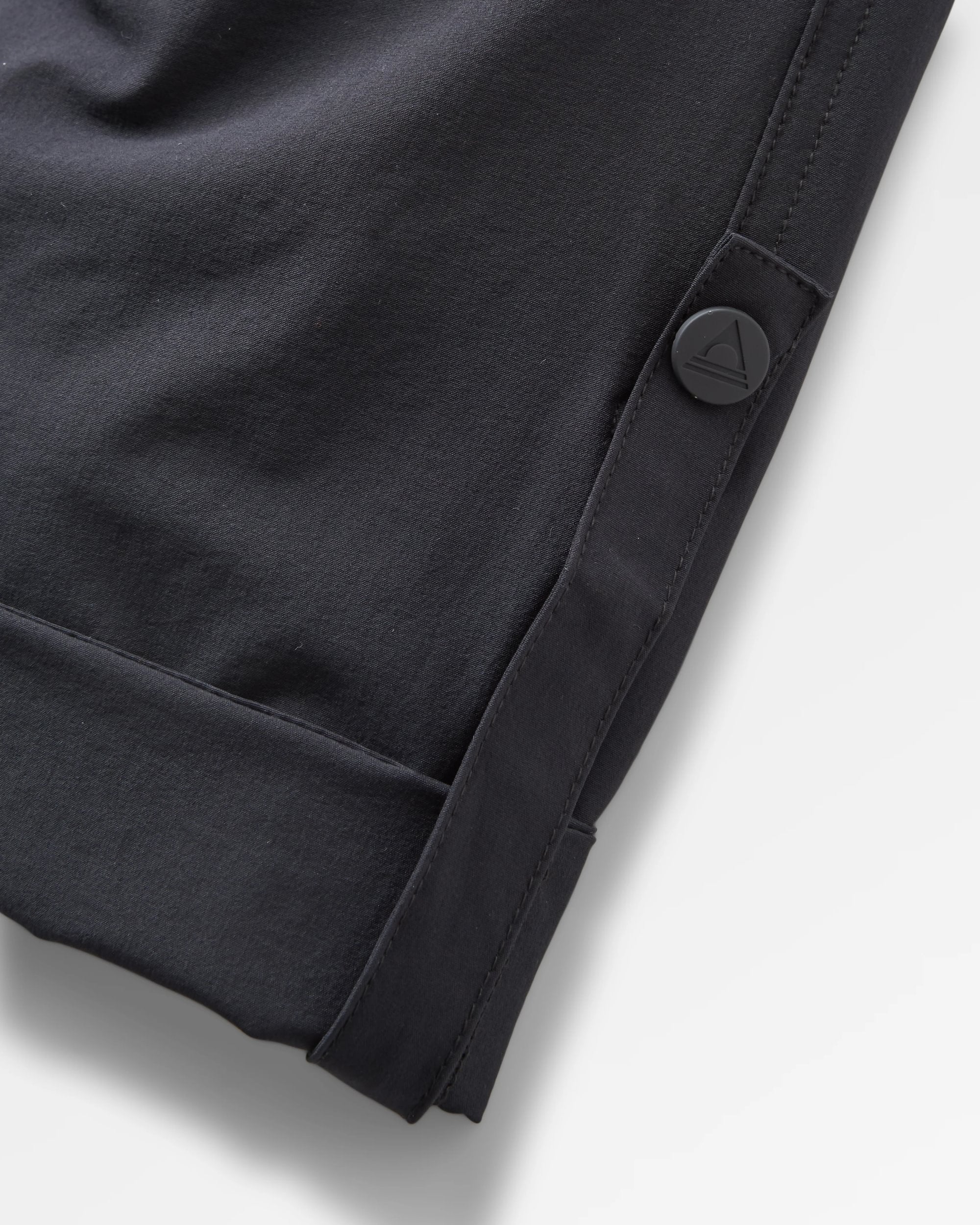 365 Trail Roll Up Trouser - Black - Flatlay