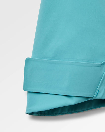 Trailscape Women's 3L Waterproof Jacket - Mediterranean/ Ocean Teal - Flatlay