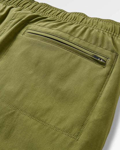 Traveller Organic All Purpose Short 2.0 - Khaki - Flatlay