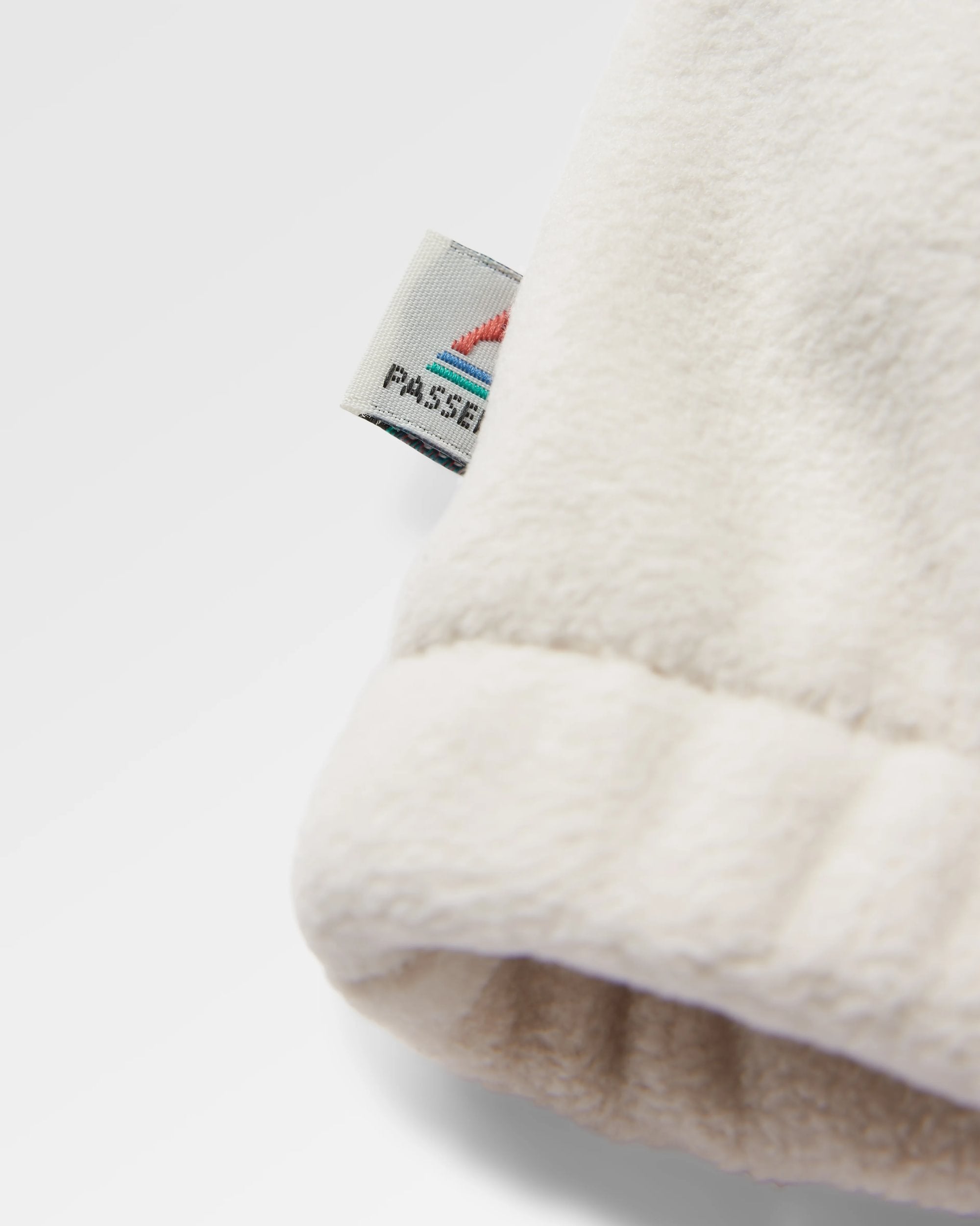 Ayla Recycled Polartec® Fleece - Vintage White - Flatlay