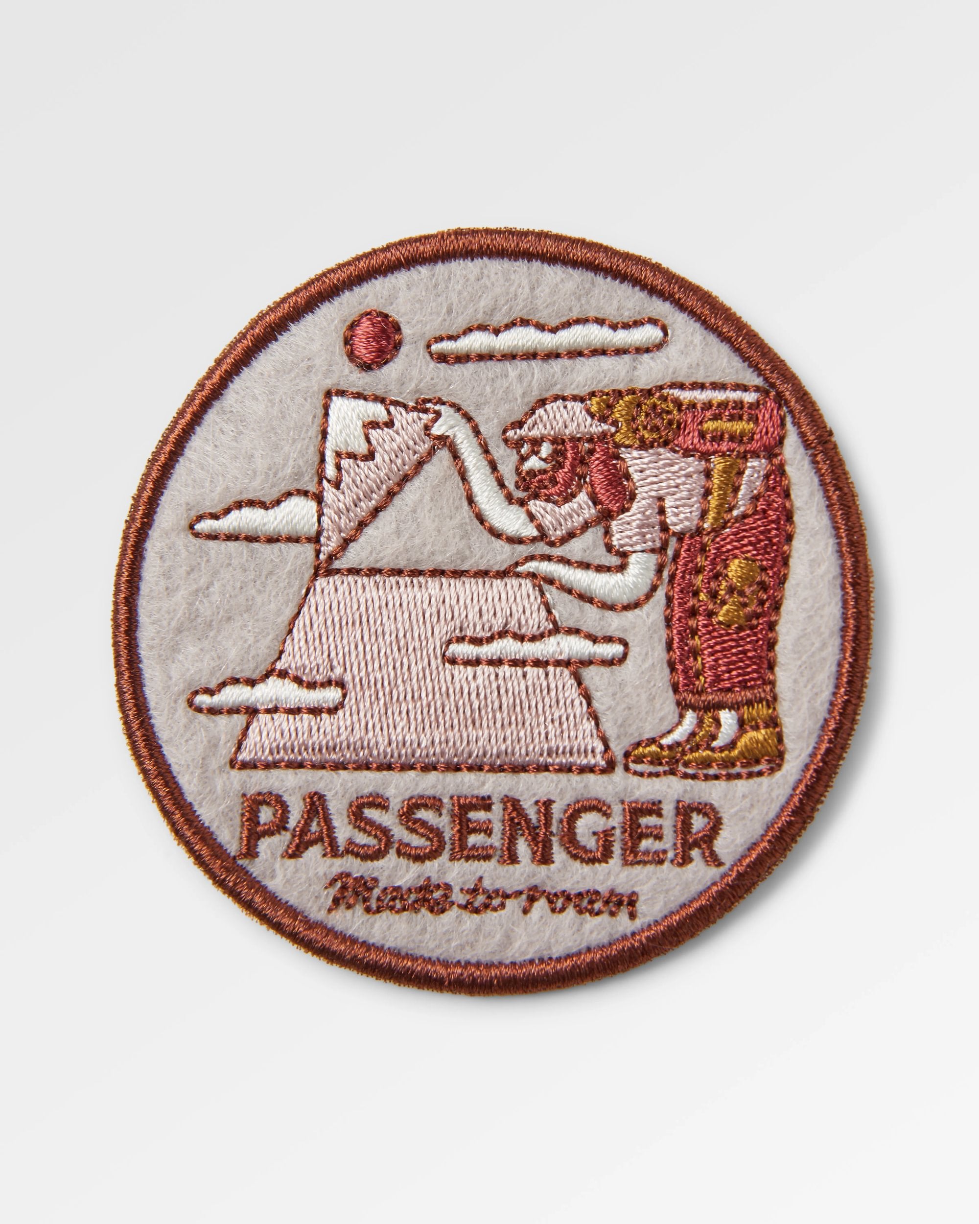 Sneaky Peak Patch - Barely Pink - Flatlay