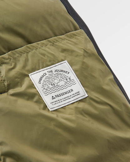 Flynn Recycled Insulated Jacket - Black - Flatlay