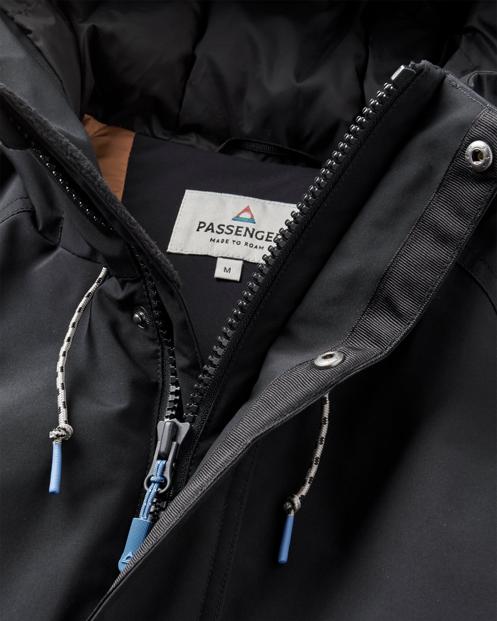 Baltic Recycled Insulated Parka - Black - Flatlay