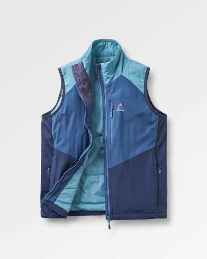 Shasta Lightweight Women's Recycled Thermore® Insulated Vest - Rich Navy/Dark Denim/Arctic
