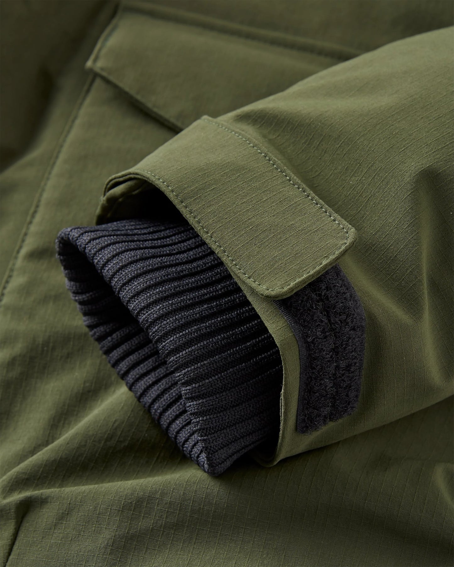 Rainier Waterproof Parka - Fir Tree - Flatlay