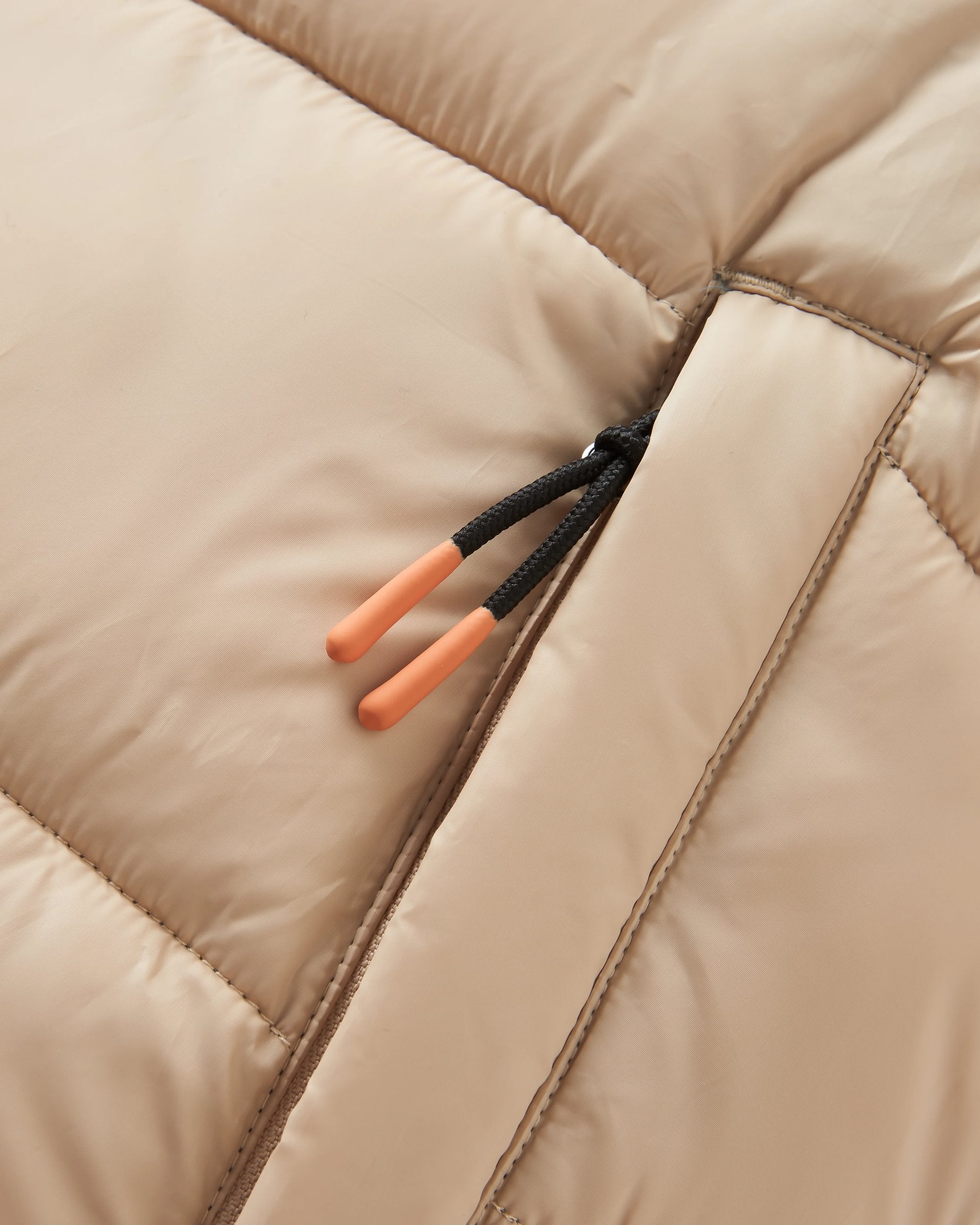 Kai Recycled Insulated Gilet - Toffee/Stone - Flatlay