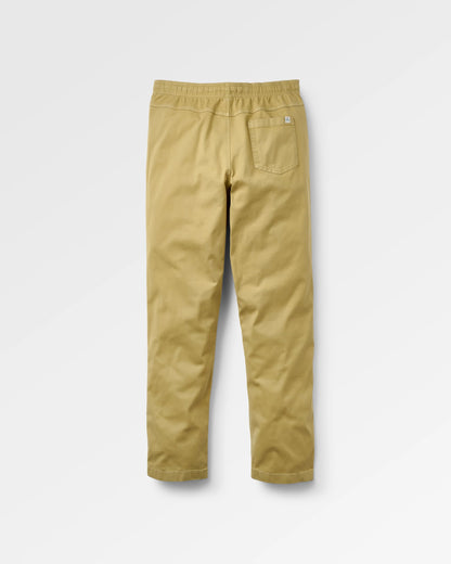 Drifter Twill Relaxed Fit Trouser - Warm Beige - Flatlay