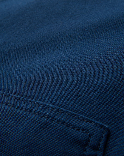 Vantage Organic Cotton Trouser - Rich Navy - Flatlay