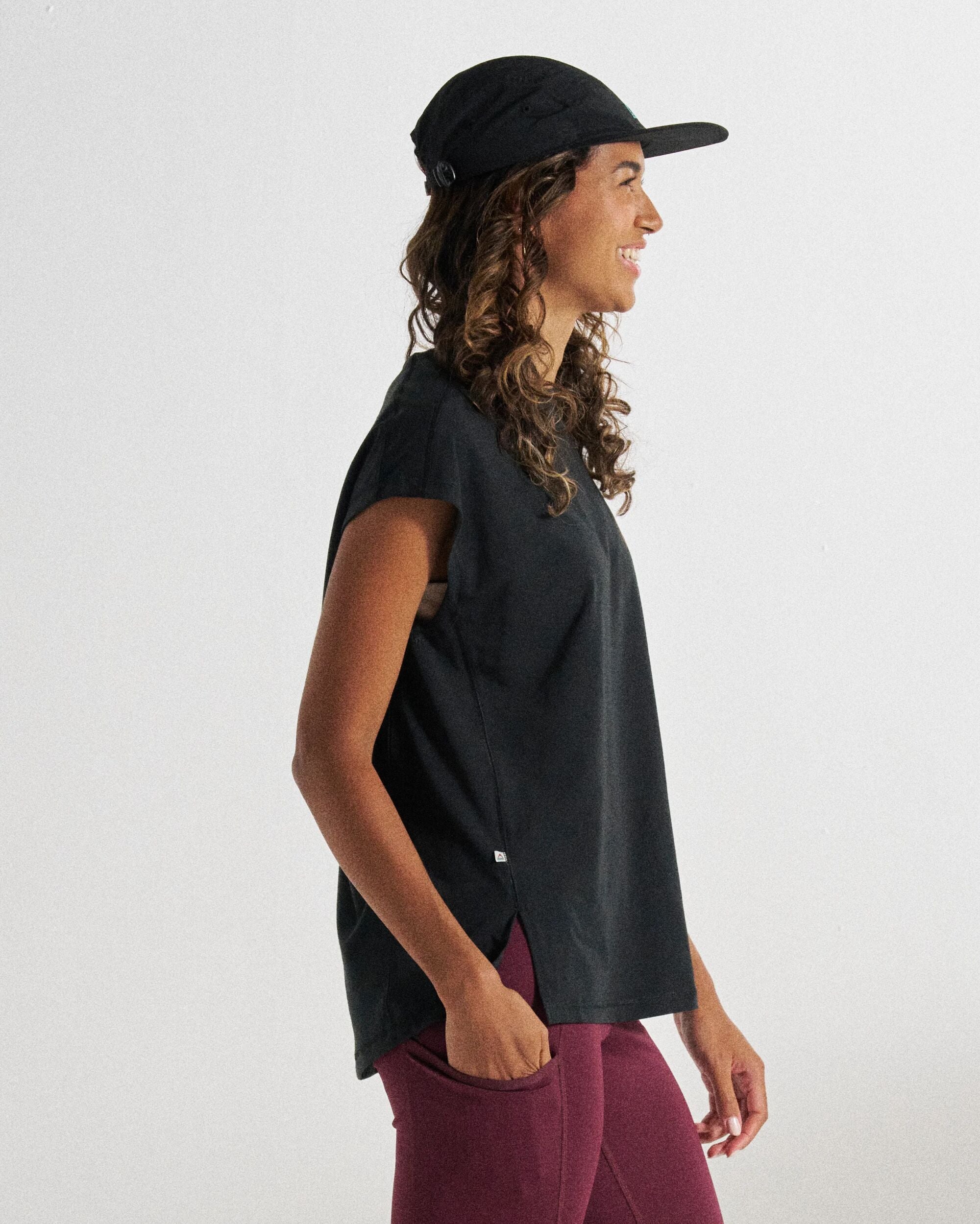 Chase The Light Drirelease® Active T-Shirt - Black - Studio Model