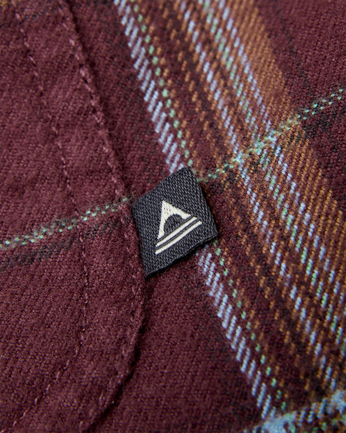 Kodiak Sherpa Lined Overshirt - Brambleberry Check - Flatlay