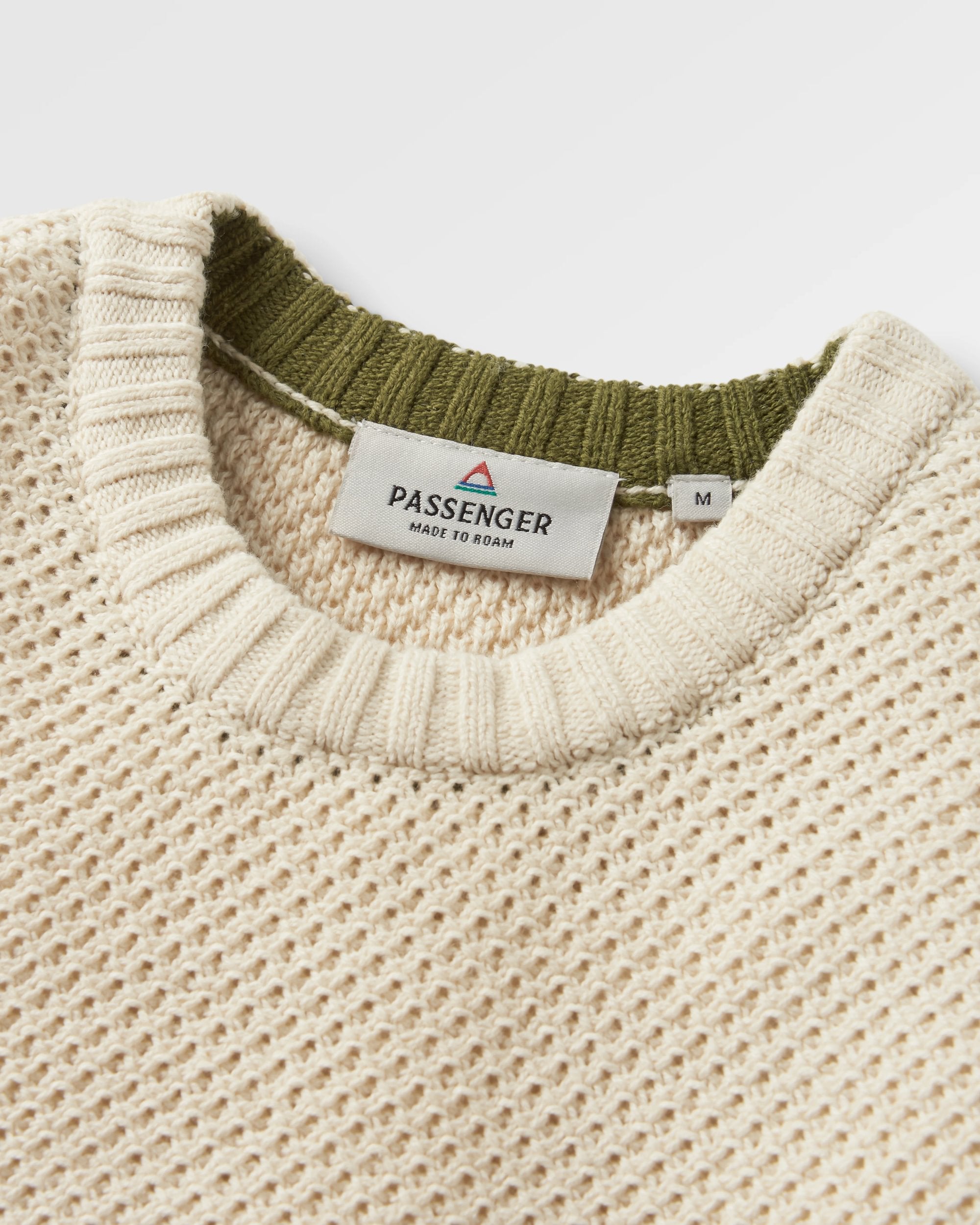 Swell Knitted Jumper - Off White - Flatlay