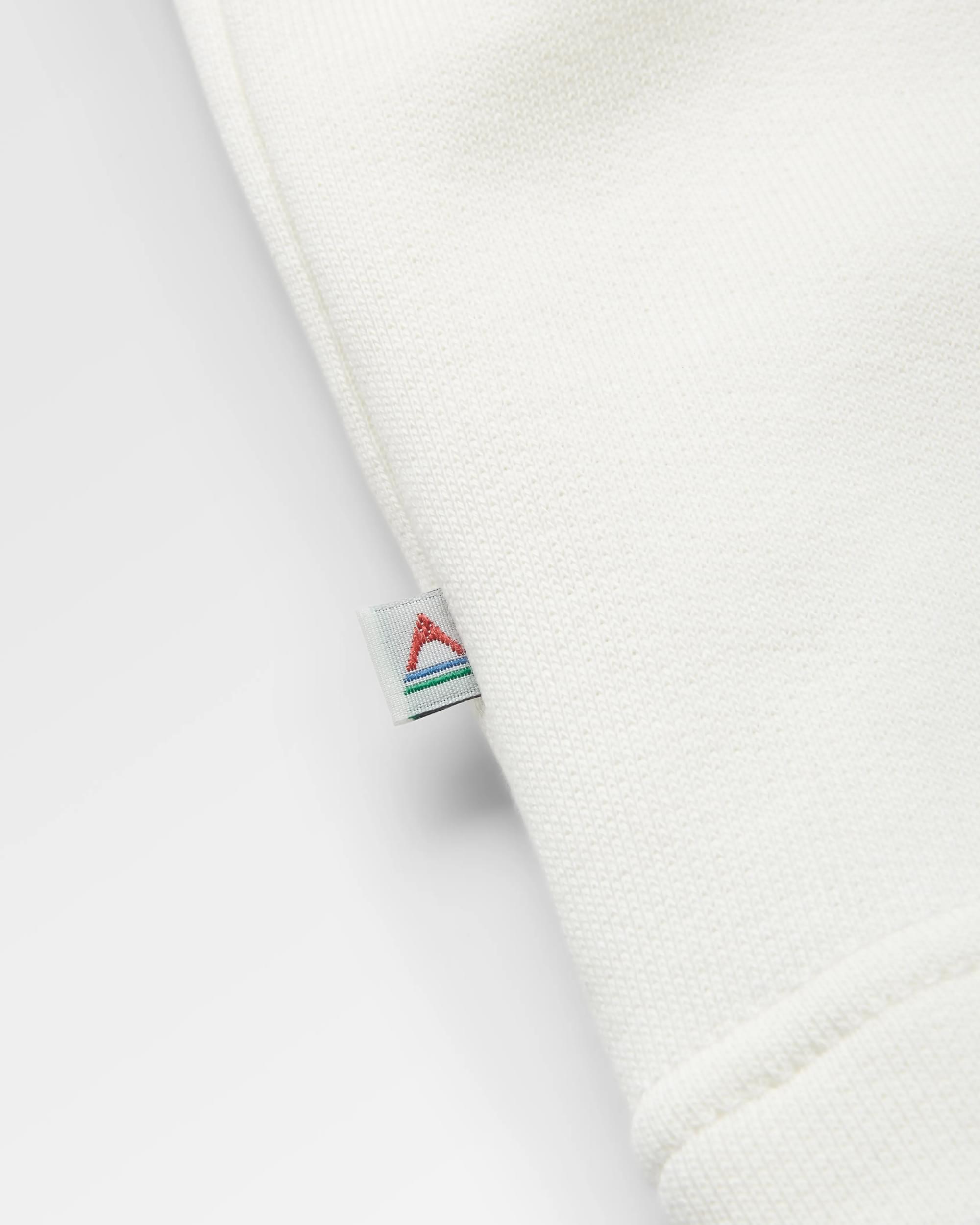 Sunsets Organic Cotton Hoodie - Marshmallow - Flatlay