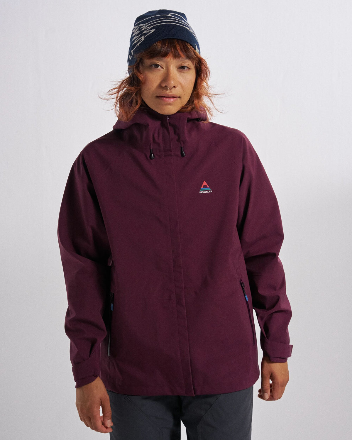 Five Element Waterproof Jacket - Fig - Studio Model