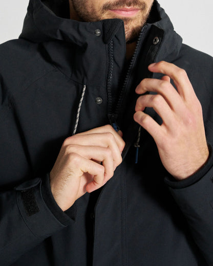 Baltic Recycled Insulated Parka - Black - Studio Model