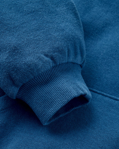 Lost On Purpose Relaxed Fit Hoodie - Blue Navy - Flatlay
