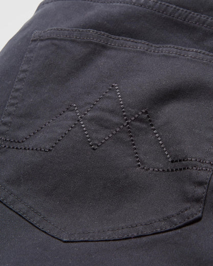 365 5 Pocket Trouser - Black - Flatlay