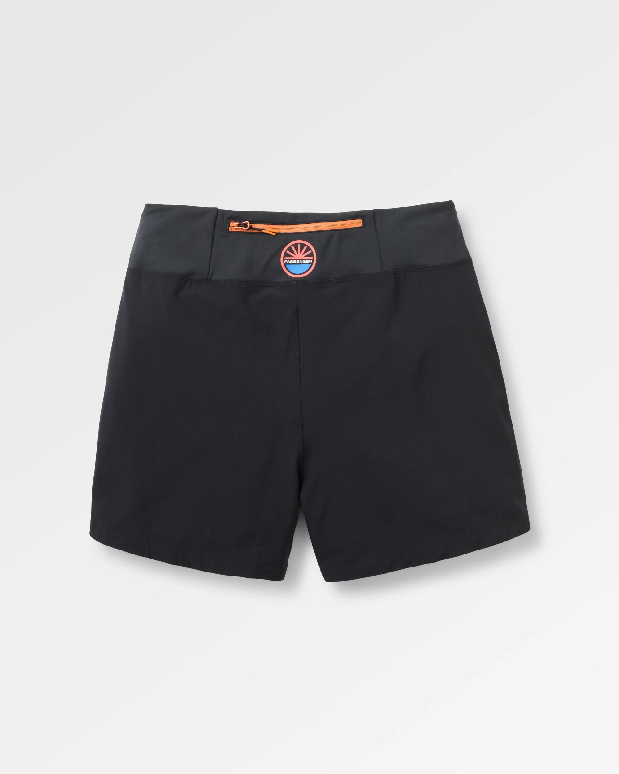Roundtrip Trail Short 5" - Black - Flatlay