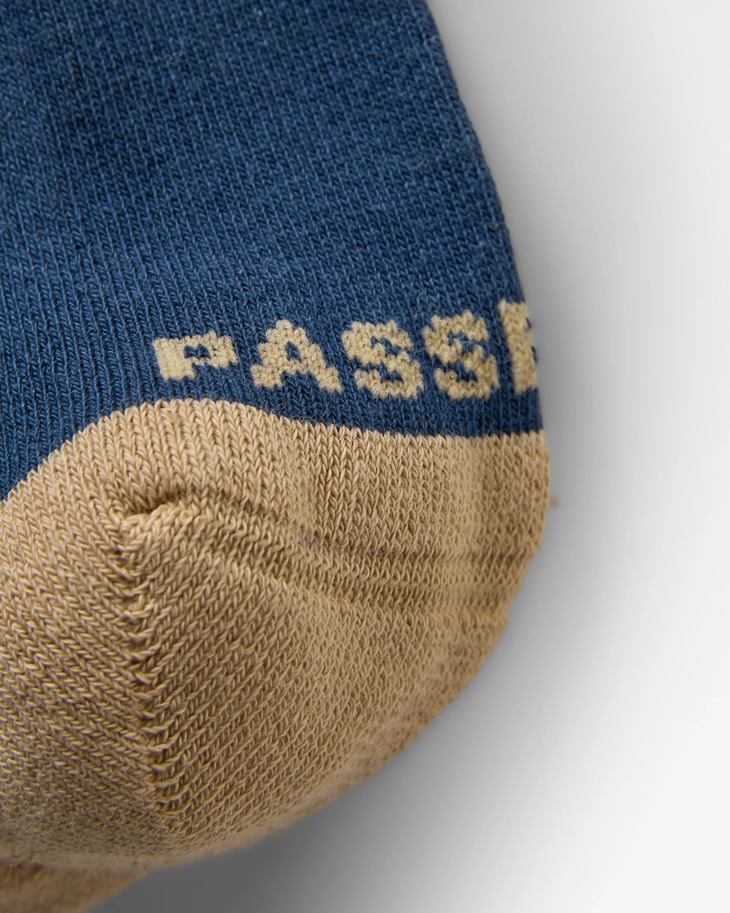 Made to Roam Graphic Crew Socks - Rich Navy - Flatlay
