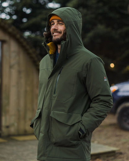 Rainier Waterproof Parka - Fir Tree - Lifestyle