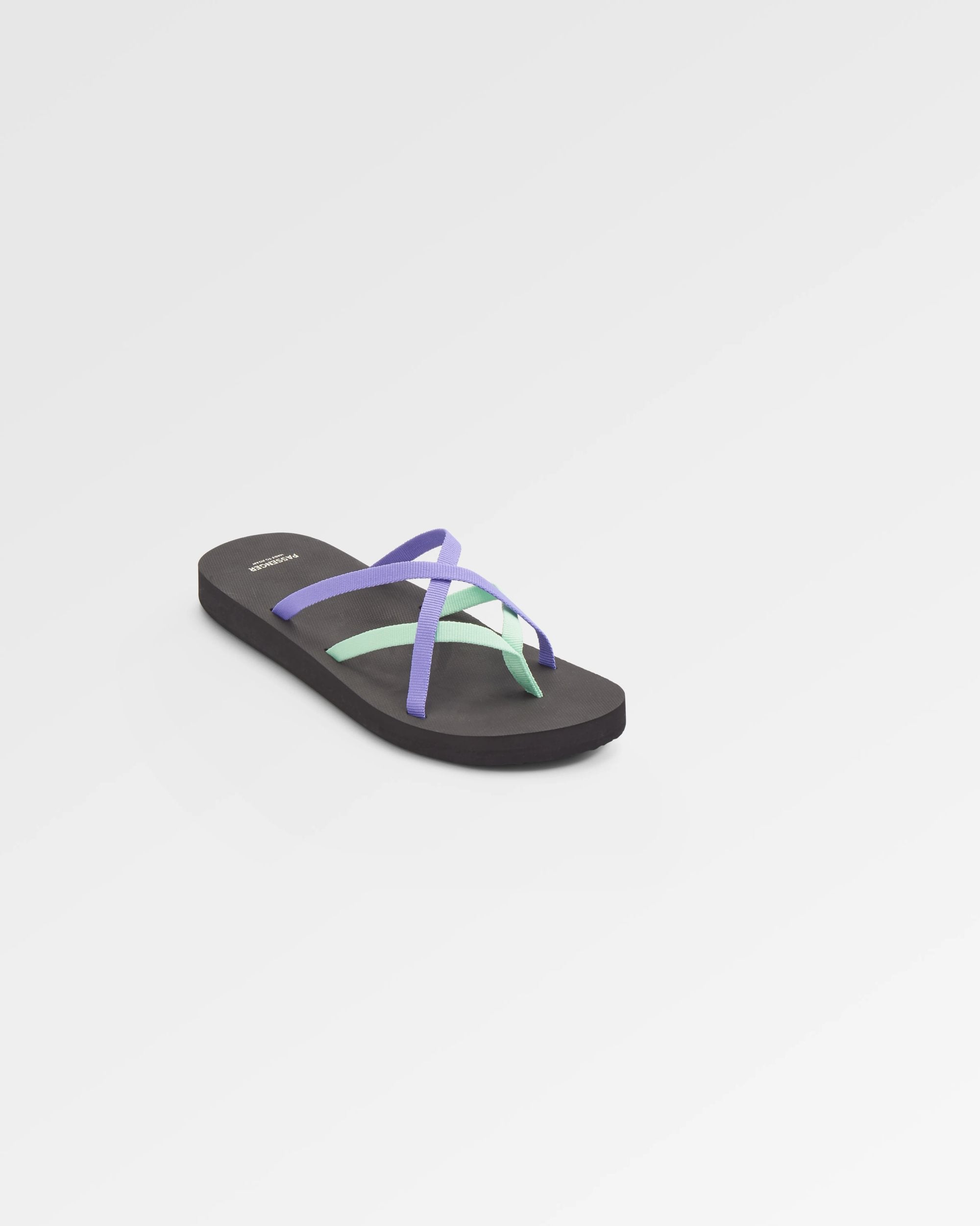 Siren Sandal - Retro Purple/Spearmint - Flatlay